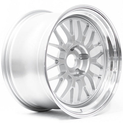 Volk Racing 21A - 18x10.5 / +22 / 5x120 - Silver / Rim DC (BMW E90 M3 / E92 M3 / E93 M3 Fitment) *Set of 4*