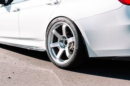 Volk Racing TE37 Saga S-Plus - 19x9.5 +20 / 19x11 +37 5x120 - Gloss Black (F80 M3 / F82 M4 / F87 M2 Fitment) *Set of 4*