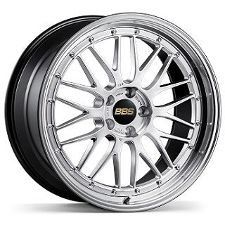 BBS LM - 20x9 / 20x12 / 5x130 - Diamond Silver w/ Black Bright Diamond Cut Rim (Porsche 991 WB Fitment) *Set of 4*