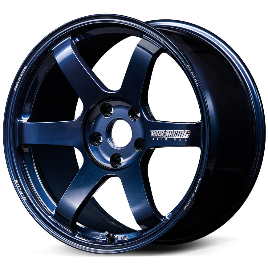 Volk Racing TE37 Saga S-Plus - 18x10.5 / +35 / 5x112 - Mag Blue *Set of 4*