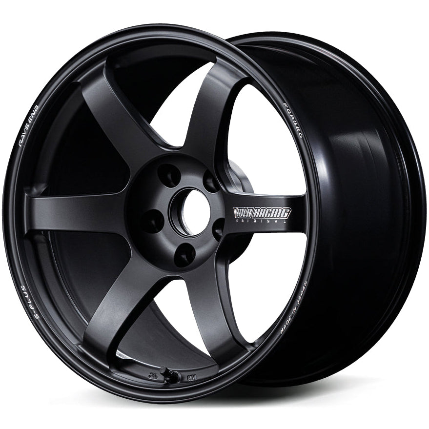 Volk Racing TE37 Saga S-Plus - 20x10 +6 / 20x11 +12 / 5x112 - Matte Black (G80 M3 / G82 M4 / G87 M2 Fitment) *Set of 4*