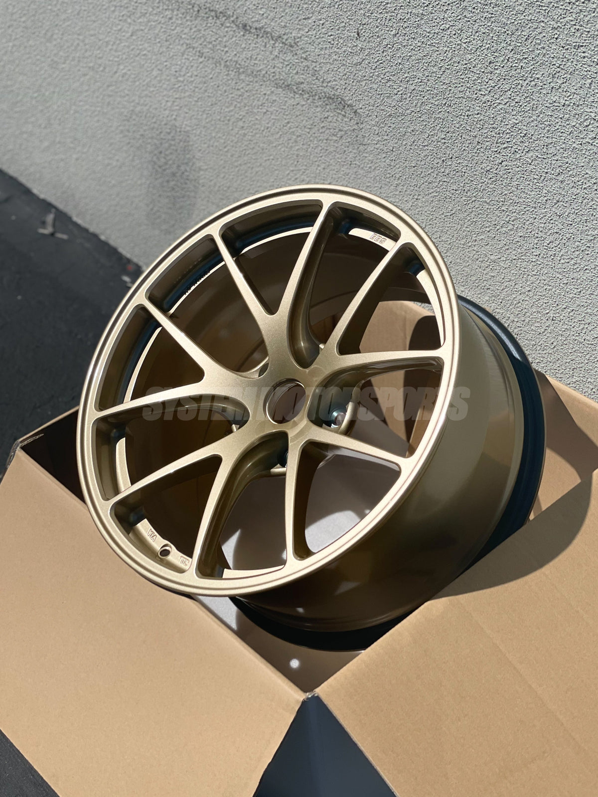 BBS RI-A - 18x10 +25 / 18x10.5 +25 / 5x120 - Gold (E90 M3 / E92 M3 / E93 M3 Fitment) *Set of 4*