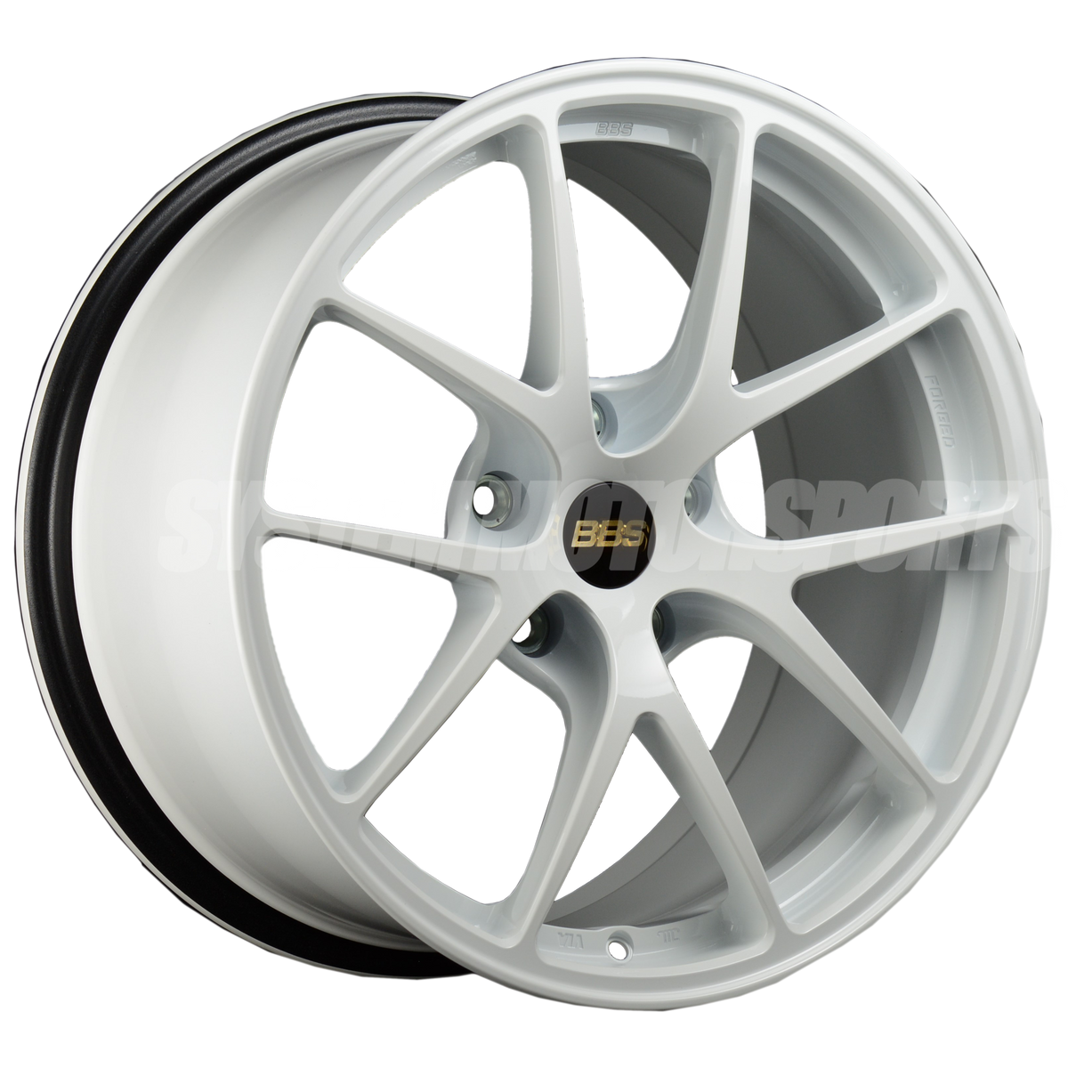 BBS RI-A - 18x9.5 / +40 / 5x120 - White Blue Pearl *Set of 4*