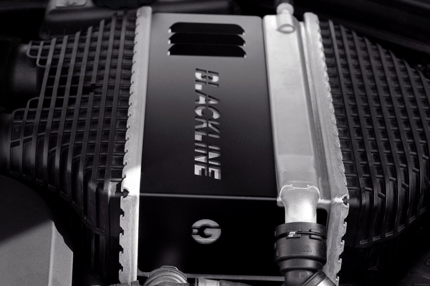 Goldenwrench F8X (S55) Blackline Performance Charge Cooler Cover