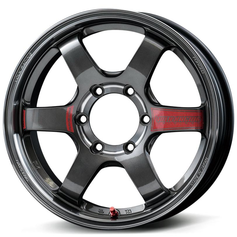 Volk Racing TE37SB SL - 18x8.5 / +22 / 6x139.7 - Pressed Graphite (Land Cruiser / GX550 Fitment) *Set of 4*