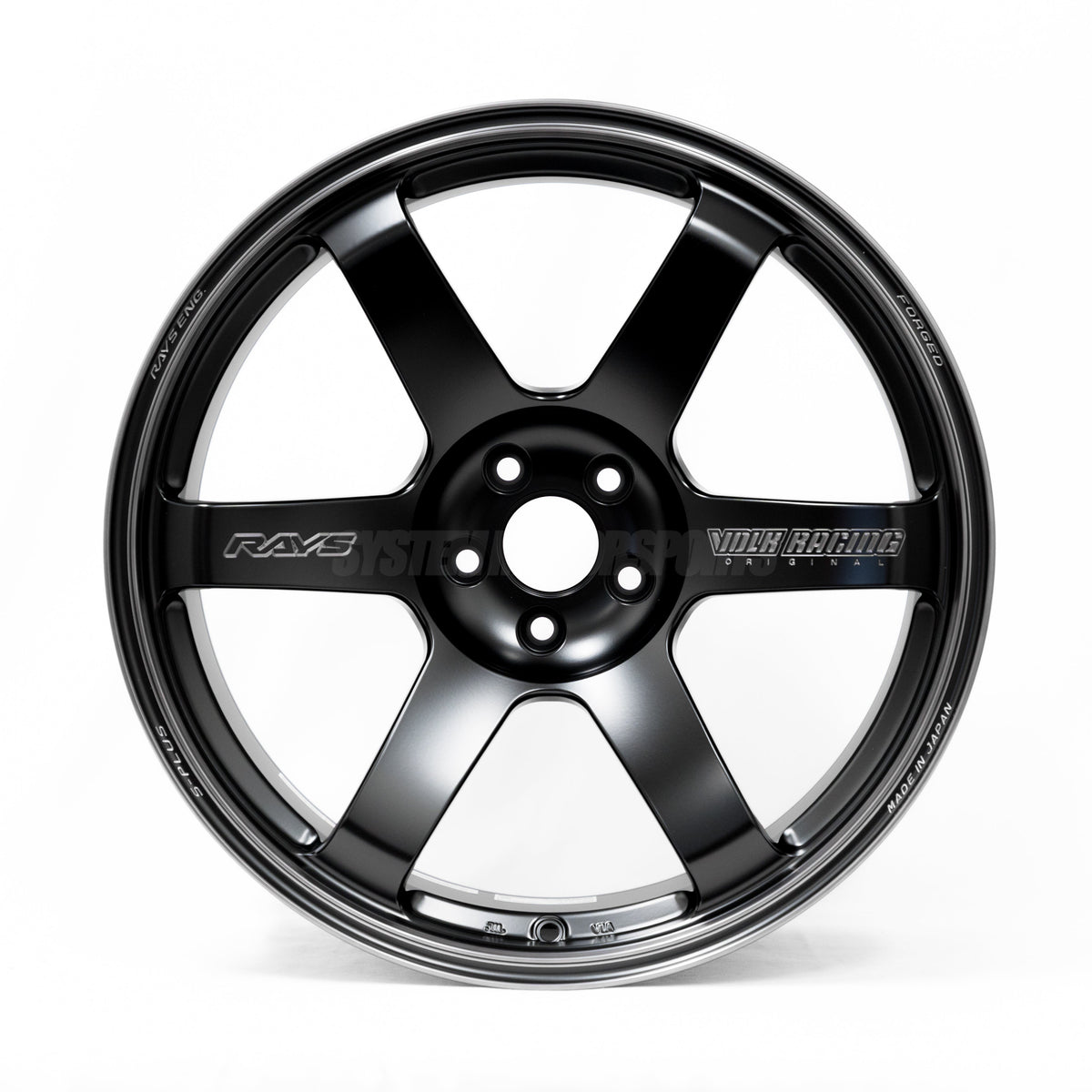 Volk Racing TE37 Saga S-Plus Black Shadow LTD - 20x10 +15 / 20x11 +15 / 5x112 - Matte Translucent Black (G80 M3 / G82 M4 / G87 M2 Fitment) *Set of 4*
