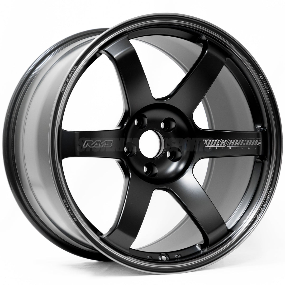 Volk Racing TE37 Saga S-Plus Black Shadow LTD - 20x10 +15 / 20x11 +15 / 5x112 - Matte Translucent Black (G80 M3 / G82 M4 / G87 M2 Fitment) *Set of 4*