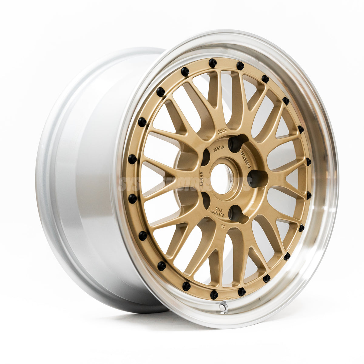 BBS LM - 17x8 / +40 / 5x120 - Gold w/ Diamond Cut Rim (E36 M3 Fitment) *Set of 4*