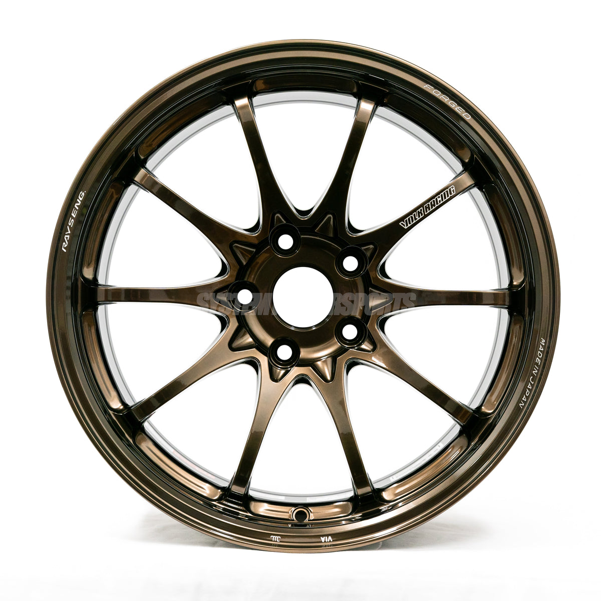 Volk Racing CE28N-Plus - 18x9.5 / +38 / 5x120 - Shining Bronze Metal *Set of 4*
