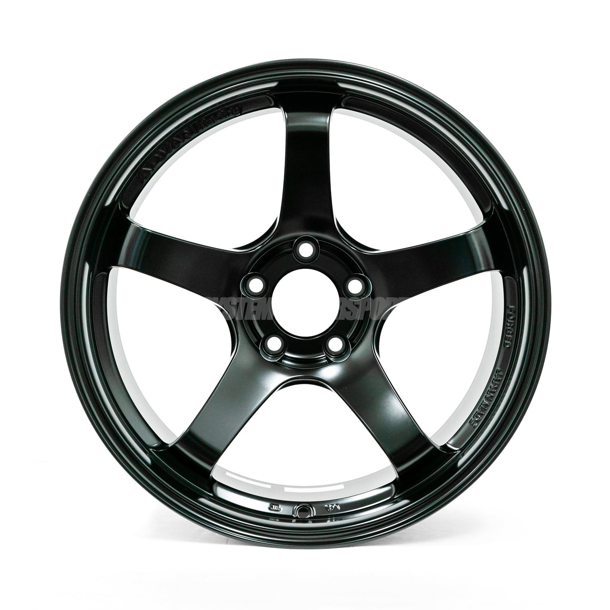 Advan Racing GT - 18x11 / +15 / 5x114.3 - Semigloss Black *Set of 4*
