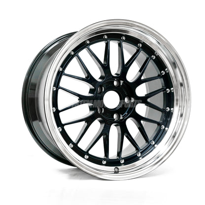 BBS LM - 20x10 / 20x11 / 5x112 - Navy Blue w/ Black Bright Diamond Cut Rim (G80 M3 / G82 M4 / G87 M2 Fitment) *Set of 4*