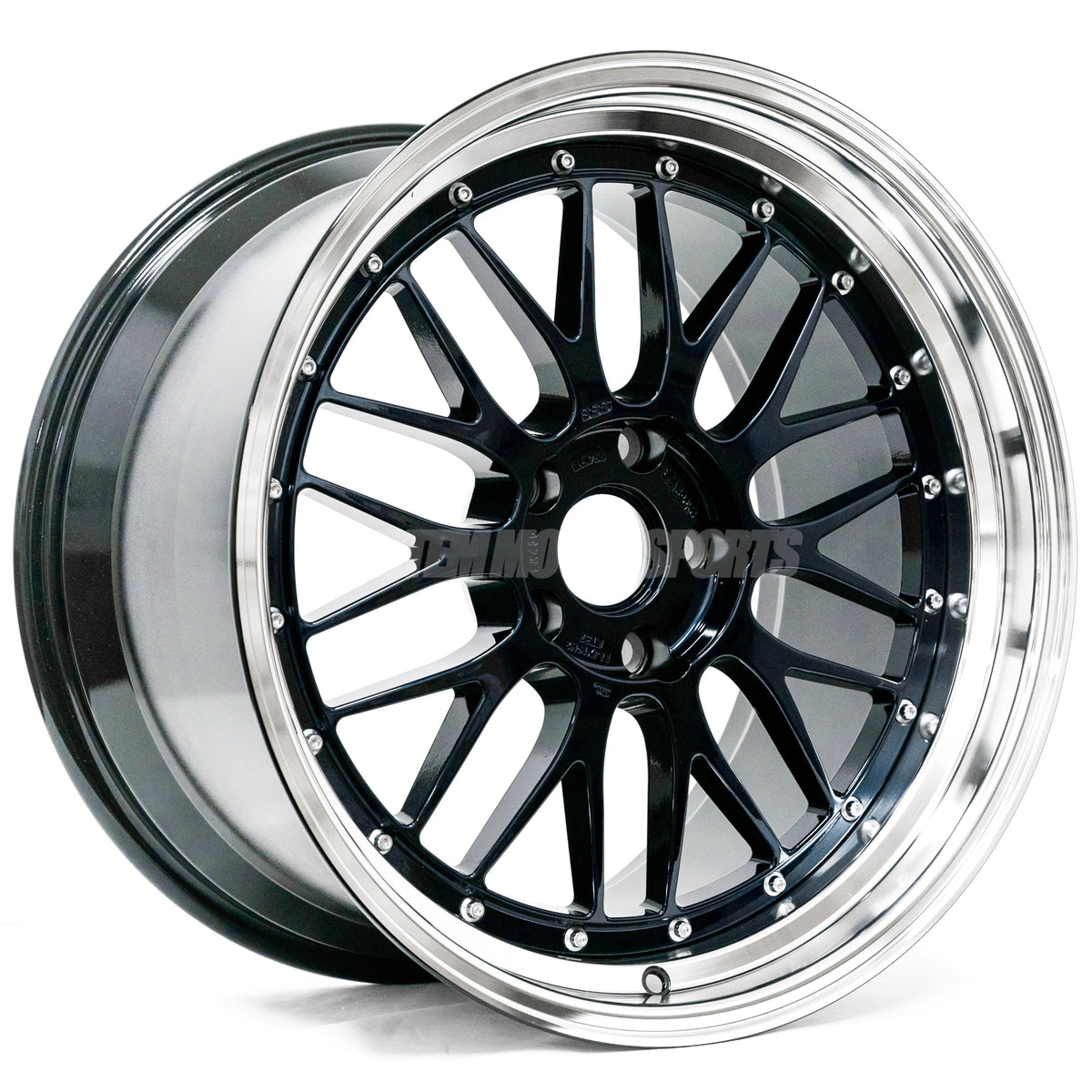 BBS LM - 20x10 / 20x11 / 5x112 - Navy Blue w/ Black Bright Diamond Cut Rim (G80 M3 / G82 M4 / G87 M2 Fitment) *Set of 4*