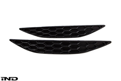 Acexxon MK7 Golf R Rear Reflector Insert Set - Honeycomb