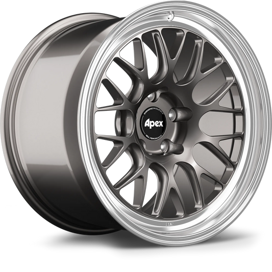 Apex ML-10RT Machined Lip Gloss Motorsport Gold Wheel
