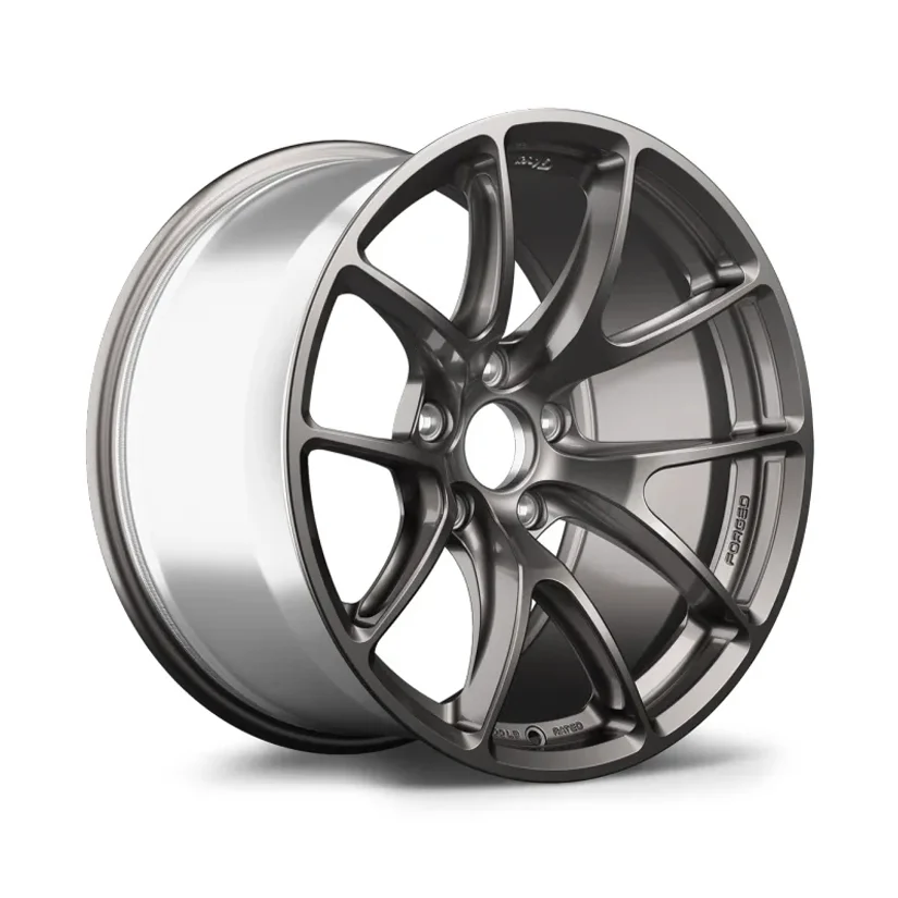 Apex VS-5RE Race Silver Wheel — Center Lock