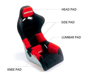 BRIDE Side Pad Full Bucket