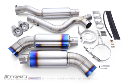 TOMEI FULL TITANIUM MUFFLER EXPREME Ti 350Z TYPE-D (DUAL)