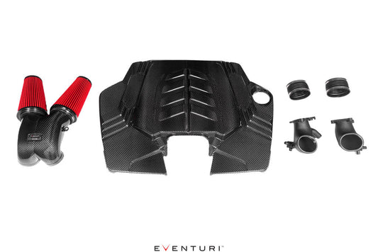 Eventuri 4.0TFSI Twin Turbo V8 Black Carbon Intake System - 2019-2026