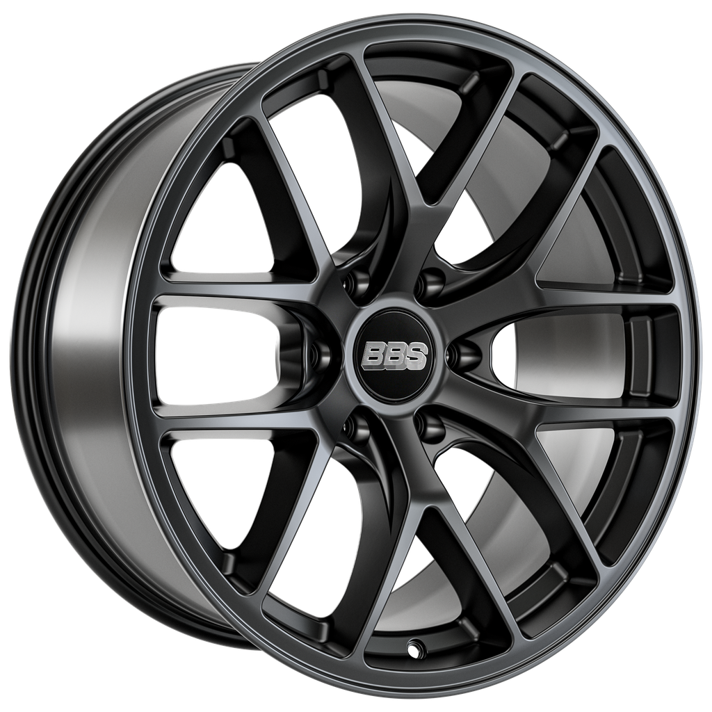 BBS TS-P 20x9in - 6x135 - 87.1 CB - ET0 - Satin Black Wheel