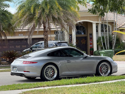 BBS LM - 20x9 / 20x12 / 5x130 - Matte Gold w/ Black Bright Diamond Cut Rim (Porsche 991 NB Fitment) *Set of 4*