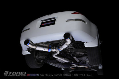 TOMEI FULL TITANIUM MUFFLER EXPREME Ti 350Z TYPE-D (DUAL)