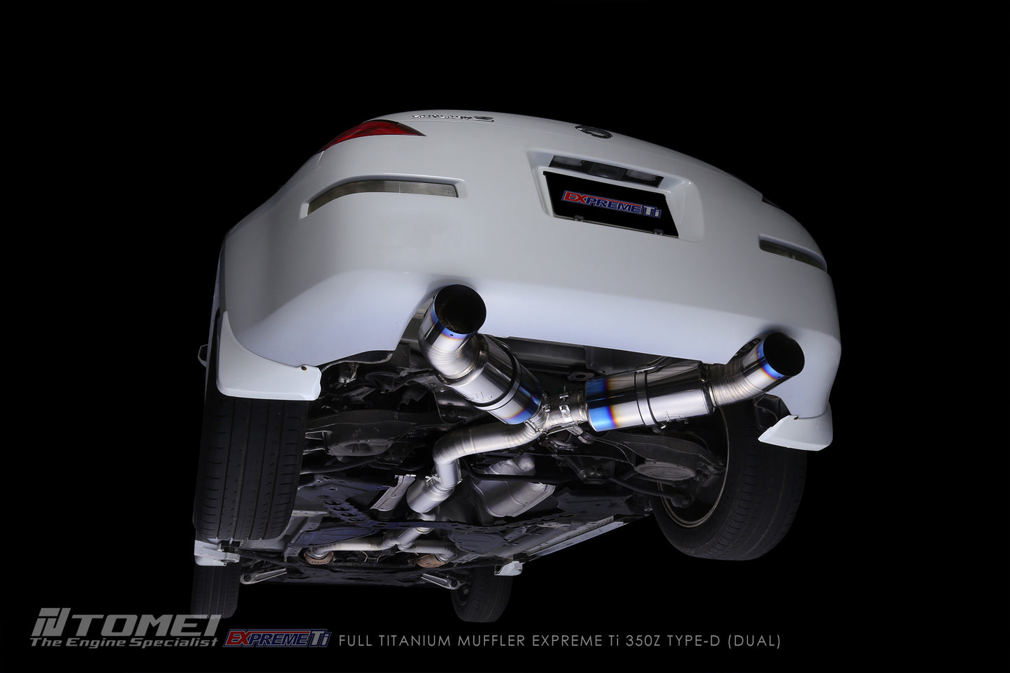 TOMEI FULL TITANIUM MUFFLER EXPREME Ti 350Z TYPE-D (DUAL)