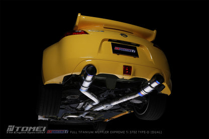 TOMEI FULL TITANIUM MUFFLER EXPREME Ti 370Z TYPE-D (DUAL)