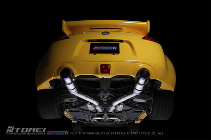 TOMEI FULL TITANIUM MUFFLER EXPREME Ti 370Z TYPE-D (DUAL)