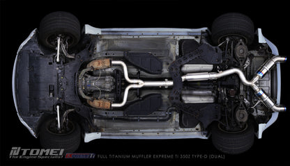 TOMEI FULL TITANIUM MUFFLER EXPREME Ti 350Z TYPE-D (DUAL)
