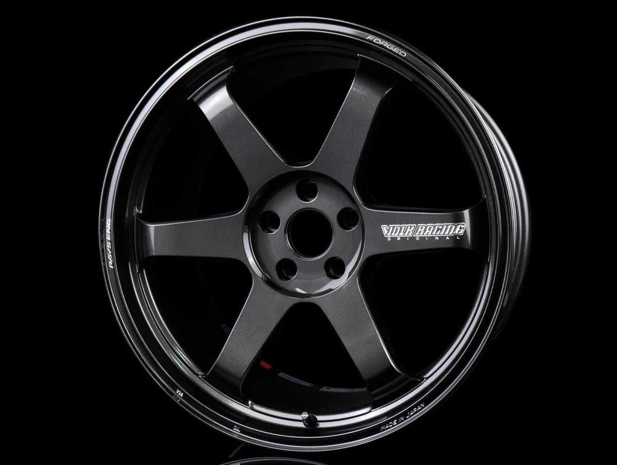 Volk Racing TE37 Ultra M-Spec - 19x10 / +30 / 5x114.3 - Dark Gunmetal (Tesla Model 3/Y Fitment) *SET OF 4*
