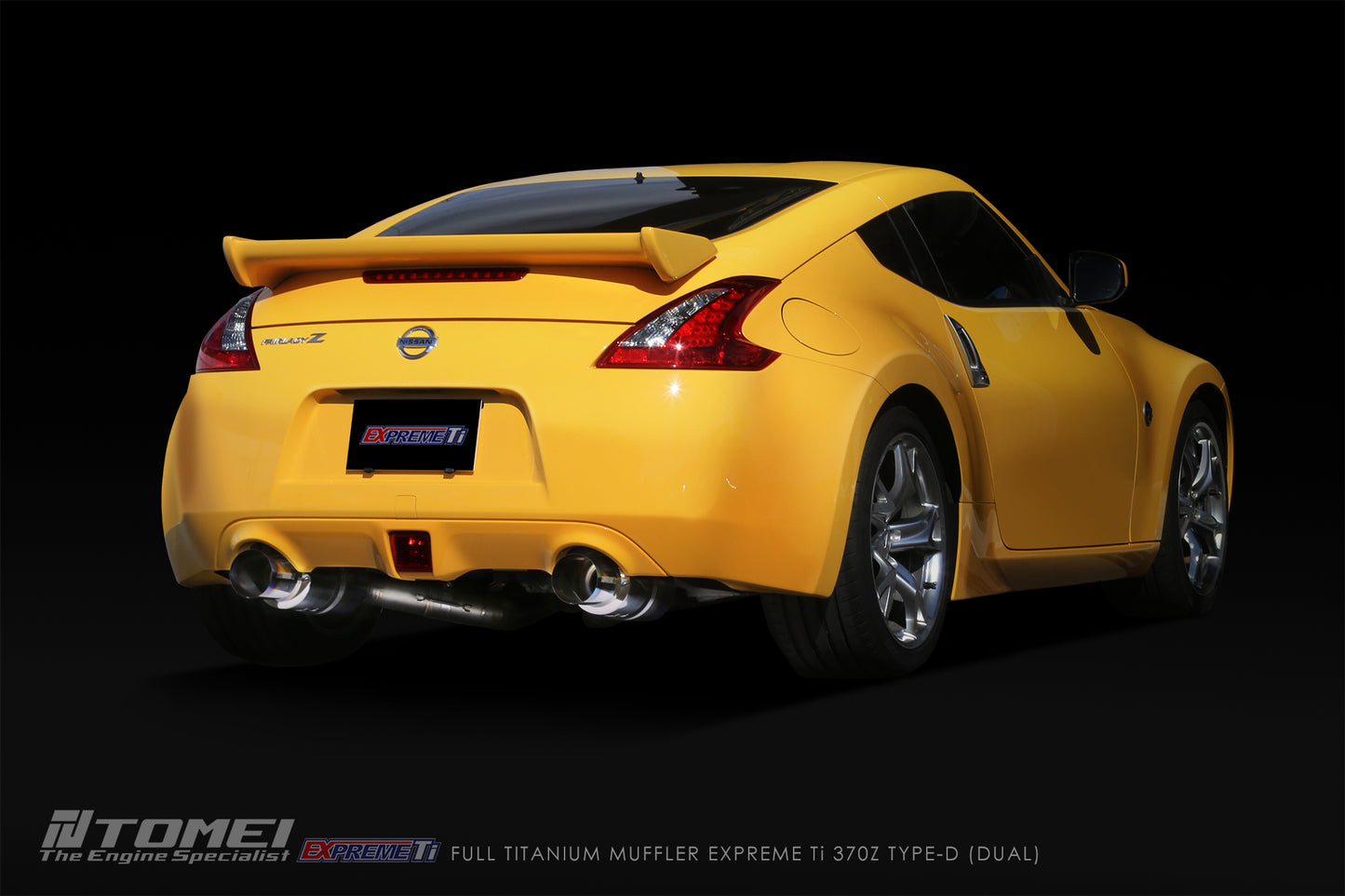 TOMEI FULL TITANIUM MUFFLER EXPREME Ti 370Z TYPE-D (DUAL)
