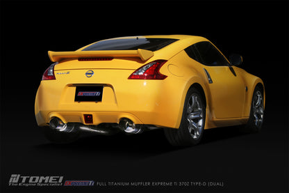 TOMEI FULL TITANIUM MUFFLER EXPREME Ti 370Z TYPE-D (DUAL)