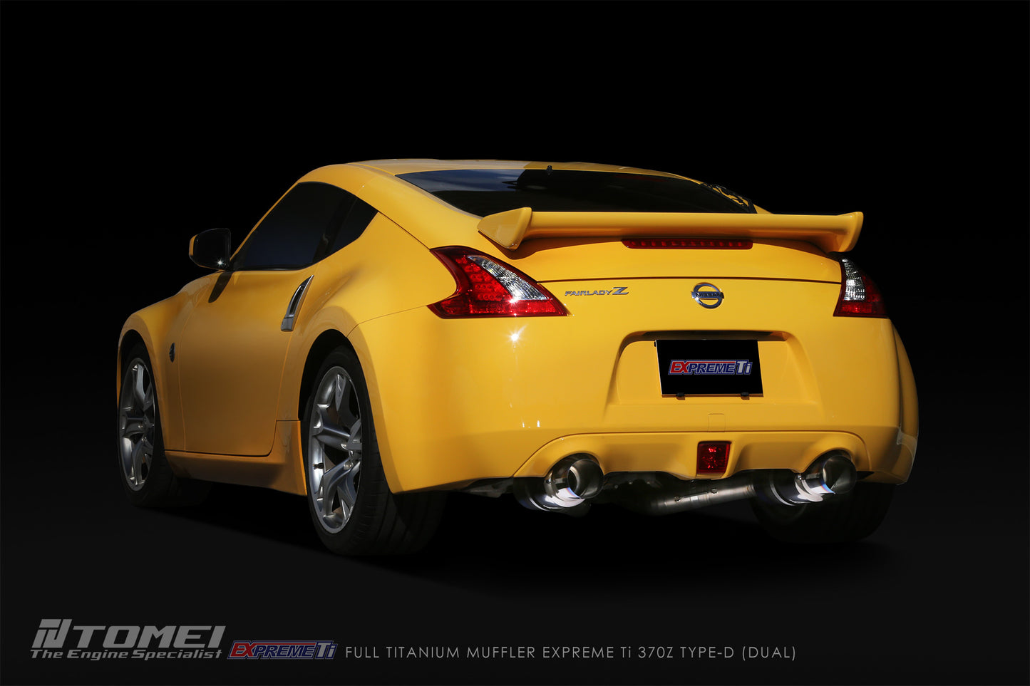 TOMEI FULL TITANIUM MUFFLER EXPREME Ti 370Z TYPE-D (DUAL)