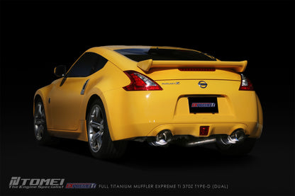 TOMEI FULL TITANIUM MUFFLER EXPREME Ti 370Z TYPE-D (DUAL)