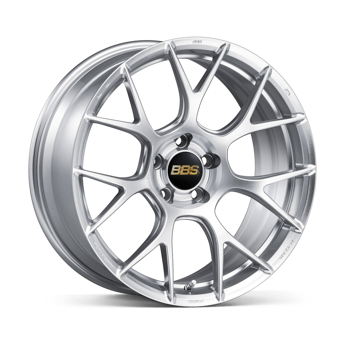 BBS RE-V718x9 5x114.3 ET45 Diamond Silver Wheel -82mm PFS/Clip Required