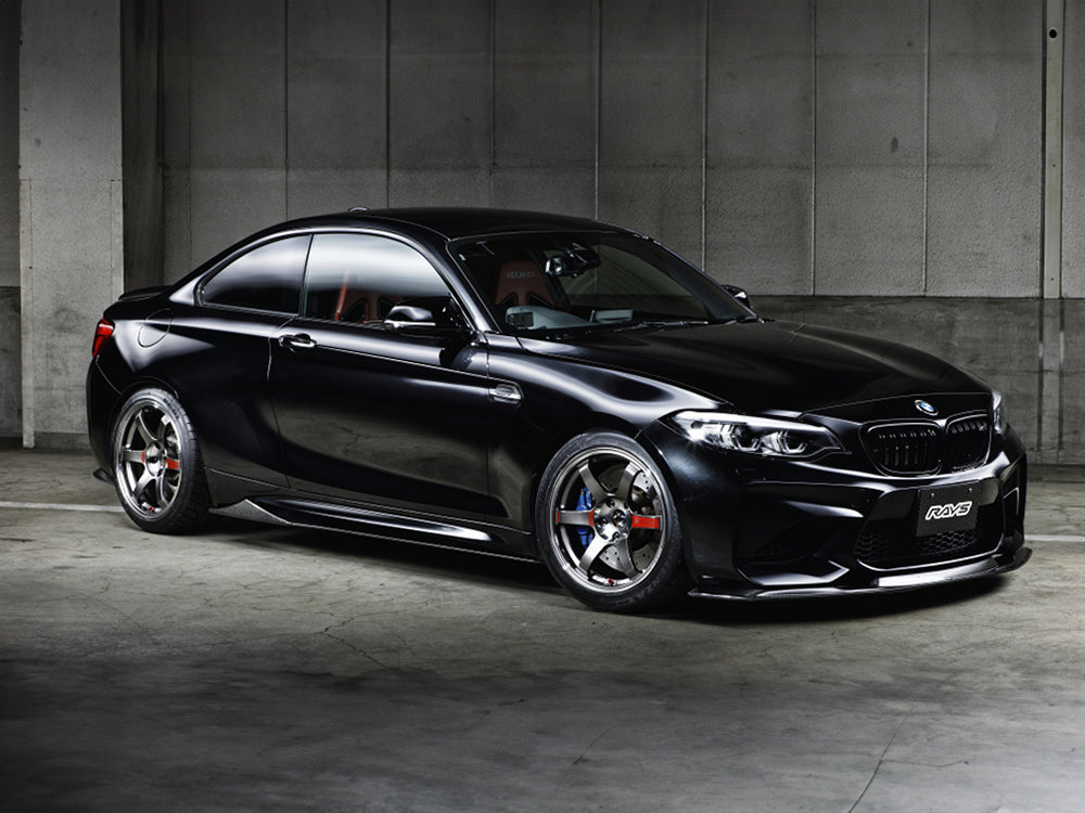 Volk Racing TE37 Saga SL - 18x9.5 +20 / 18x10.5 +30 / 5x120 - Pressed Graphite (F80 M3 / F82 M4 / F87 M2 Fitment) *Set of 4*