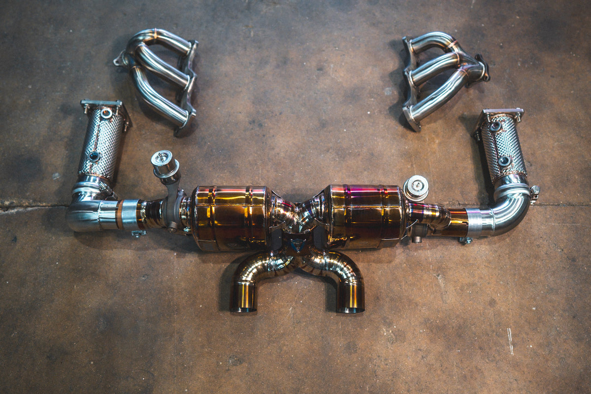 Valvetronic Valved Sport Exhaust System for Porsche 991.2 Carrera