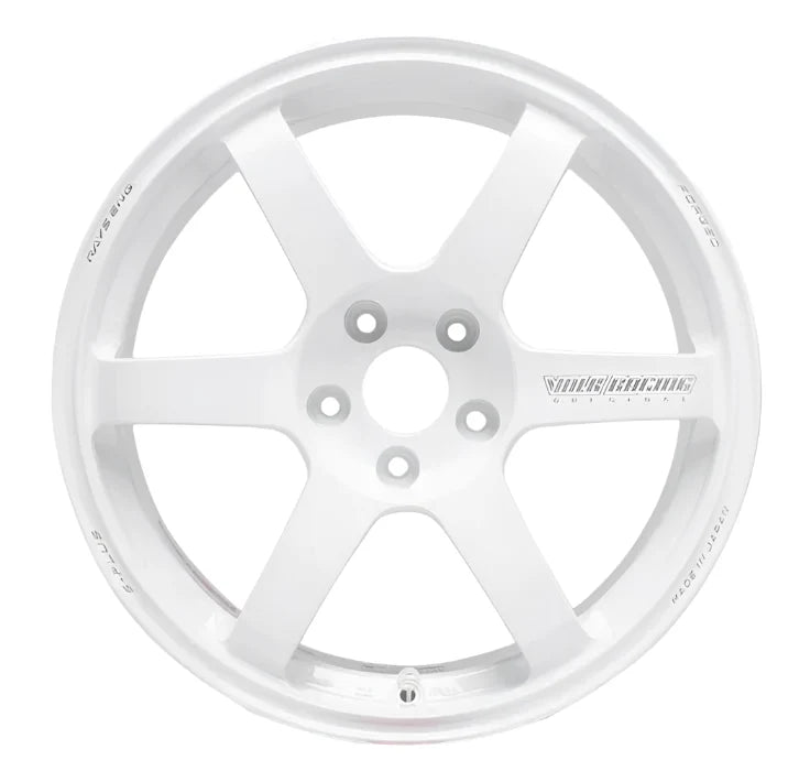 Volk Racing TE37 Saga S-Plus - 18x9.5 / +38 / 5x114.3 - Dash White *Set of 4*