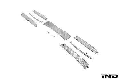 Zunsport Porsche Carrera 992.2 Front Lower Grille Set