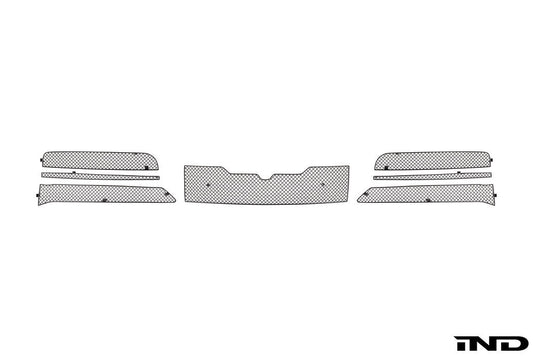 Zunsport Porsche Carrera 992.2 Front Lower Grille Set